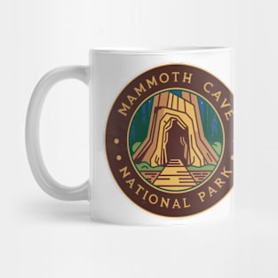 Mammoth Cave National Park Round Emblem Mug